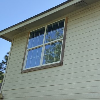 Home Pro Services - Unpainted window frame and fire soot not cleaned off the house. - General Contractors Near Me - Rosenberg, Texas Home Pro Services - Unpainted window frame and fire soot not cleaned off the house. - General Contractors Near Me - Rosenberg, Texas