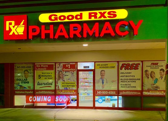 GOOD RXS PHARMACY - Updated January 2025 - 5221 33rd St E, Bradenton