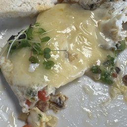 White egg omelet White egg omelet