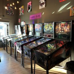 Pinball.  Free play on Thursday and Sunday!