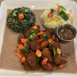 Queen of Sheba Restaurant - Ethiopian Fried Chicken! Crispy, bold, and marinated in our signature spices--this is comfort food with a cultural twist.