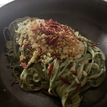 Osteria Bancogiro - cold pesto spaghetti - Italian Near Me - Venezia, VE Osteria Bancogiro - cold pesto spaghetti - Italian Near Me - Venezia, VE