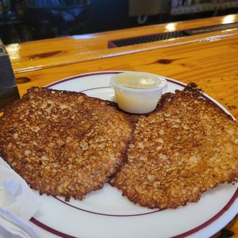 What's the Point - Friday potato pancakes - American Near Me - Fort Atkinson, Wisconsin What's the Point - Friday potato pancakes - American Near Me - Fort Atkinson, Wisconsin