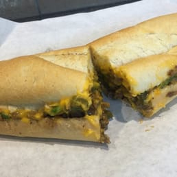 a sub sandwich cut in half a sub sandwich cut in half