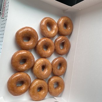 Krispy Kreme - Cold, hard (probably a day old) doughnuts - Donuts Near Me - Waldorf, Maryland