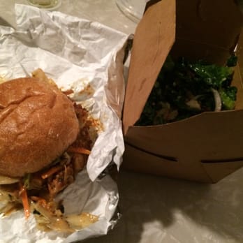 Toad Style - A $15 minimum + $5 delivery fee + tax + tip means that a simple sandwich and salad delivered costs $30. - Vegan Near Me - Brooklyn, New York