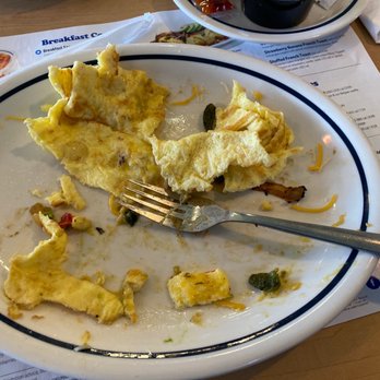 IHOP - What remained from my Spicy poblano omelette. - Breakfast & Brunch Near Me - Chester, Virginia IHOP - What remained from my Spicy poblano omelette. - Breakfast & Brunch Near Me - Chester, Virginia