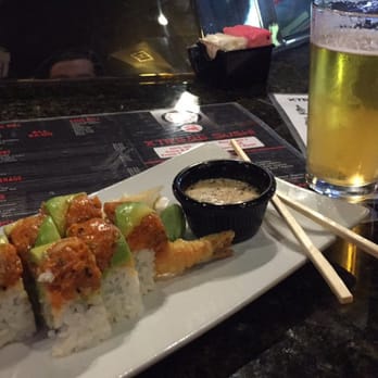 Xtreme Sushi - Double D roll and Saporro - Sushi Bars Near Me - Los Alamitos, California