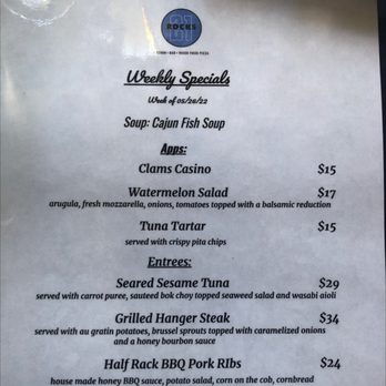 Rocks21 - Weekly Specials - Seafood Near Me - Mystic, Connecticut Rocks21 - Weekly Specials - Seafood Near Me - Mystic, Connecticut