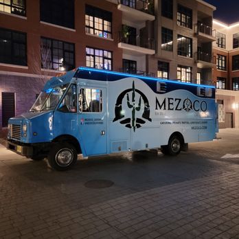 Mezoco Taco Truck - a taco truck at night - Food Trucks Near Me Mezoco Taco Truck - a taco truck at night - Food Trucks Near Me