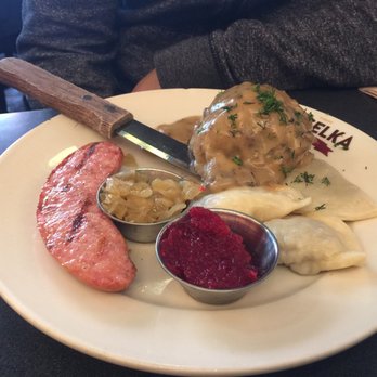 Veselka - Meat plate - Ukrainian Near Me - New York, New York Veselka - Meat plate - Ukrainian Near Me - New York, New York