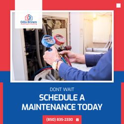 Odis Brown Heating & Cooling - Beat the rush and schedule a Spring maintenance today!