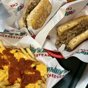 Philly's Best - Pizza Fries and Philly's Best Cheesesteak (modified) - Sandwiches Near Me - Santa Ana, California Philly's Best - Pizza Fries and Philly's Best Cheesesteak (modified) - Sandwiches Near Me - Santa Ana, California