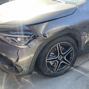 Sms Collision and Body Repair - Brand New GLA 250. Wreckless driving accident. Total Loss. - Body Shops Near Me - Van nuys, California Sms Collision and Body Repair - Brand New GLA 250. Wreckless driving accident. Total Loss. - Body Shops Near Me - Van nuys, California