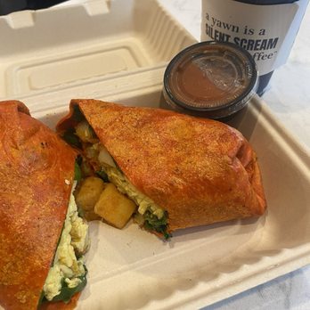 Blue Butterfly Coffee Co - Breakfast burrito and hot americano - Coffee & Tea Near Me - El Segundo, California Blue Butterfly Coffee Co - Breakfast burrito and hot americano - Coffee & Tea Near Me - El Segundo, California