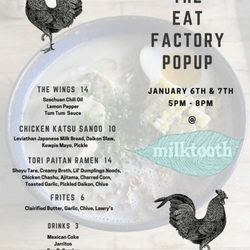 The Eat Factory - Menu