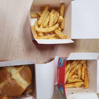 MrBeast Burger - a hamburger and french fries - Food Delivery Services Near Me - Cypress, California MrBeast Burger - a hamburger and french fries - Food Delivery Services Near Me - Cypress, California