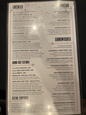 Menu photo 4 1830 Chophouse Lebanon, IN Menu photo 4 1830 Chophouse Lebanon, IN