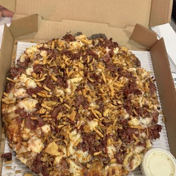 Ohio Pie - The Ribeye Pie... an all time favorite! This is available in December ONLY unfortunately but I go for one every year. - Pizza Near Me - Parma, Ohio