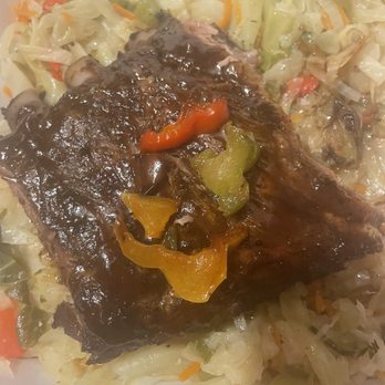 Jamaican Homestyle Grill - Rib plate - Caribbean Near Me - Kenner, Louisiana