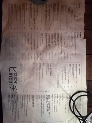 Menu photo 1 Sushi Bichi Miami Beach, FL Menu photo 1 Sushi Bichi Miami Beach, FL