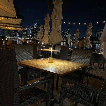 Joia Beach - Beautiful view at night - Modern European Near Me - Miami, Florida