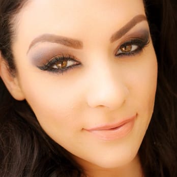 Bosso Intensive Los Angeles Makeup School - Amazing Glam Look On Viktoria Kay By Bosso Make Up - Cosmetology Schools Near Me - Beverly Hills, California