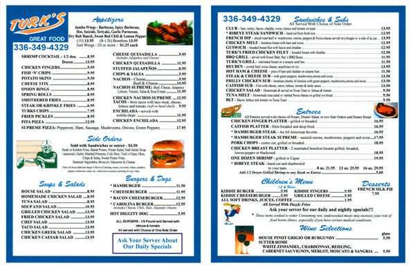 Turk's Sports Food & Spirits by null