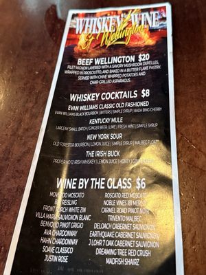 Menu photo 1 Park Lane Tavern Virginia Beach, VA