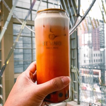 Te'amo Boba Bar - Volcano Tea Latte - Bubble Tea Near Me - Chicago, Illinois