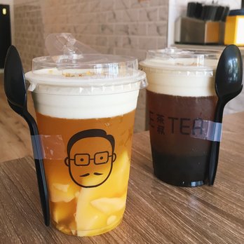 Uncle Tea - Mango Green Tea Cheese Milk Foam + Oolong Cheese Milk Foam - Coffee & Tea Near Me - West Covina, California Uncle Tea - Mango Green Tea Cheese Milk Foam + Oolong Cheese Milk Foam - Coffee & Tea Near Me - West Covina, California