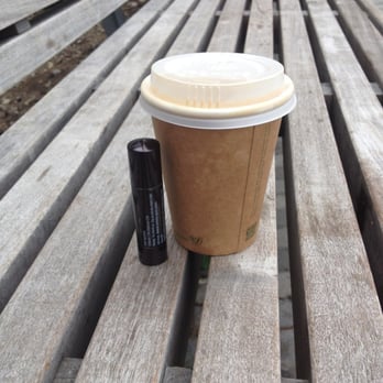 Bakeri - That's my Chapstick next to the $3.50 cappuccino! Outrageous! - Coffee & Tea Near Me - Brooklyn, New York