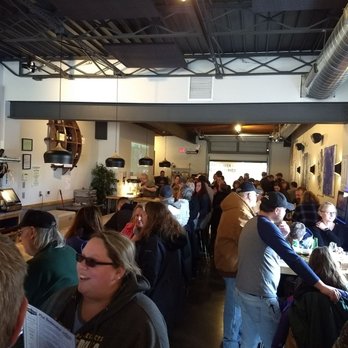 Fifth Ward Brewing - A good crowd for their 1 year anniversary - Breweries Near Me - Oshkosh, Wisconsin