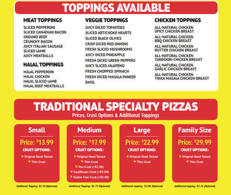Menu photo 5 Pizza Twist Berkeley, CA Menu photo 5 Pizza Twist Berkeley, CA