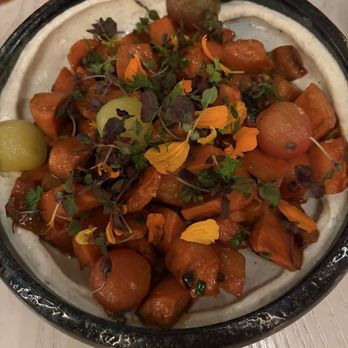 Salt + Ash - Jerk Charred Carrots - New American Near Me - Duck Key, Florida Salt + Ash - Jerk Charred Carrots - New American Near Me - Duck Key, Florida