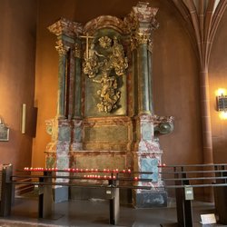 Frankfurt On Foot - The oldest church in Frankfurt.