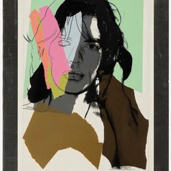 Adams Appraisal - MIck Jagger by Andy Warhol 1975