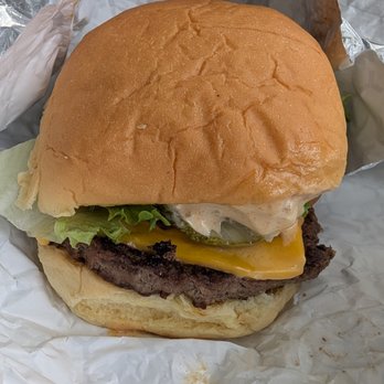 Sid's All American - Single Burger - Ice Cream & Frozen Yogurt Near Me - Glen Cove, New York Sid's All American - Single Burger - Ice Cream & Frozen Yogurt Near Me - Glen Cove, New York