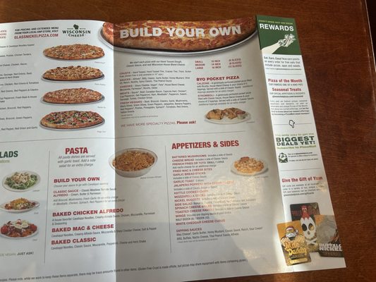 Menu photo 1 Glass Nickel Pizza Co. Brookfield Brookfield, WI
