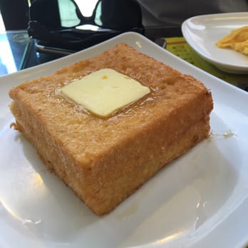 龍鳳冰室 - This is it...this is the peanut butter stuffed French toast that induced my food orgasm and my 5 Star Yelp review. - Hong Kong Style Cafe Near Me - Hong Kong, HK