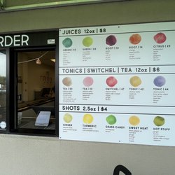 Farm Girl Juicery - Menu