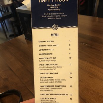 Pier 402 - Happy Hour - Seafood Near Me - San Jose, California Pier 402 - Happy Hour - Seafood Near Me - San Jose, California