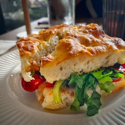 Brindle - Roasted Veggies with the house focaccia