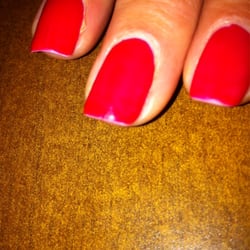 Elegant Nails - :( so sad that he didn't polish the tips!