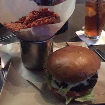 Vitascope Hall - Yummy , juicy burger. Waffle Sweet potato fries were excellent! - Sushi Bars Near Me - New Orleans, Louisiana Vitascope Hall - Yummy , juicy burger. Waffle Sweet potato fries were excellent! - Sushi Bars Near Me - New Orleans, Louisiana