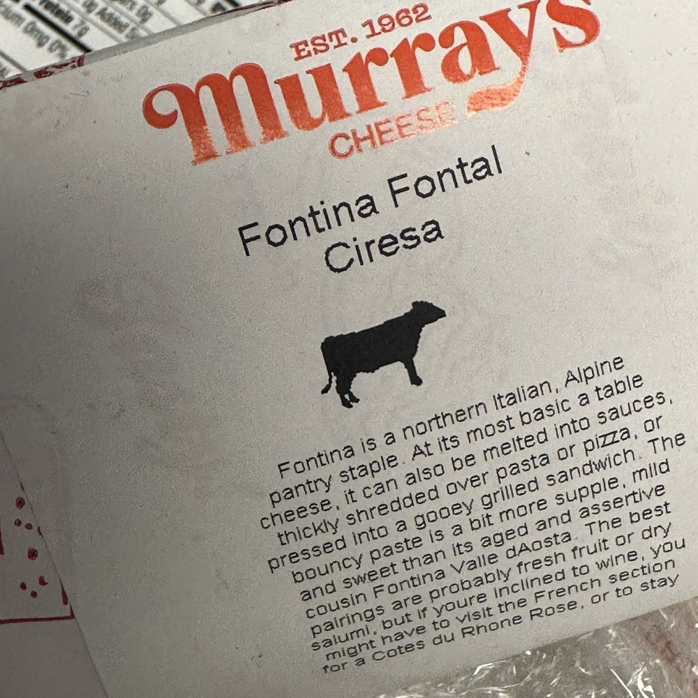 Murray's Cheese - Bleecker - Best fontina ! - Cheese Shops Near Me - New York, New York Murray's Cheese - Bleecker - Best fontina ! - Cheese Shops Near Me - New York, New York