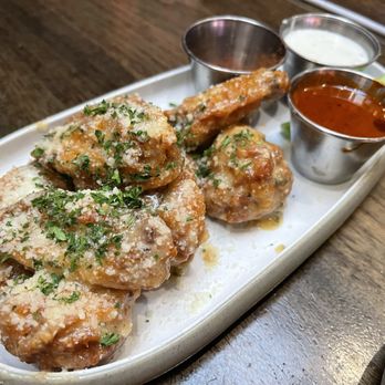 Dave & Buster's Irvine - Parmesan garlic Bone-In Wings - American Near Me - Irvine, California Dave & Buster's Irvine - Parmesan garlic Bone-In Wings - American Near Me - Irvine, California