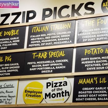 Azzip Pizza - Great selection of picks - Pizza Near Me - Lafayette, Indiana
