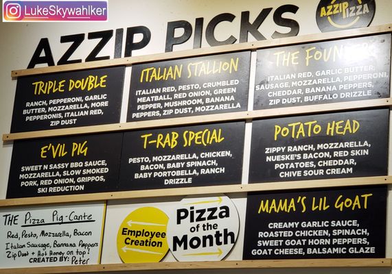 Menu photo 2 Azzip Pizza Lafayette, IN