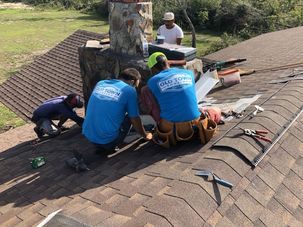 Slide of Old Town Roofing